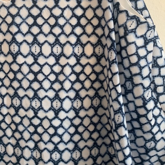 BB Dakota Blue & White Tank Romper! Size XS - Picture 2 of 8